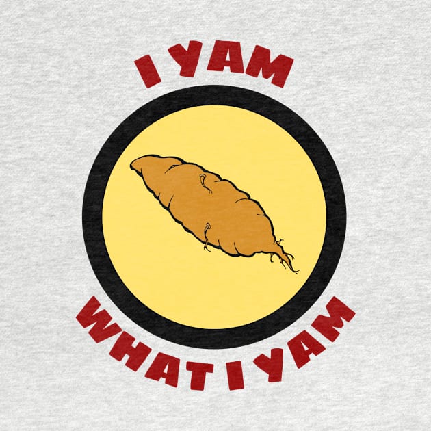 I Yam What I Yam - Yam Pun by Allthingspunny